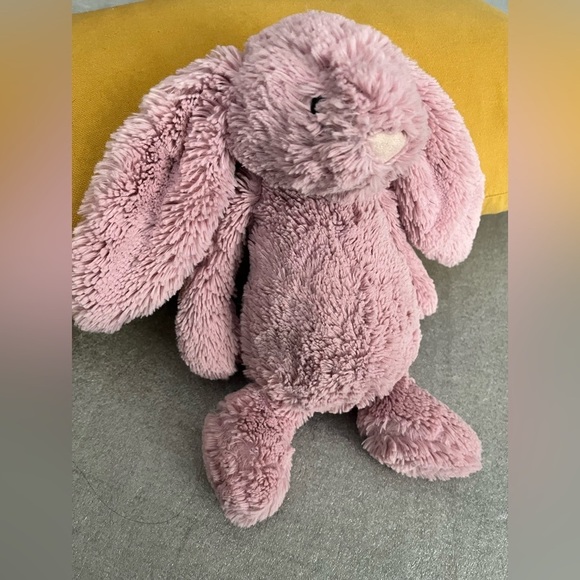 Jellycat Plush Pink Bunny plush 11” - Picture 2 of 4